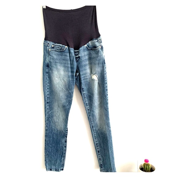 GAP Denim - GAP Always Skinny Full Panel Maternity Jeans